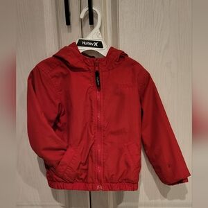 L.L. Bean Kids Red Raincoat